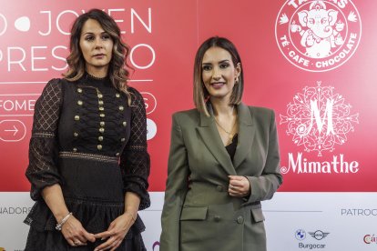 Sonia Rincón y Silvia Rodríguez, ganadoras del Premio Joven Empresario 2024.