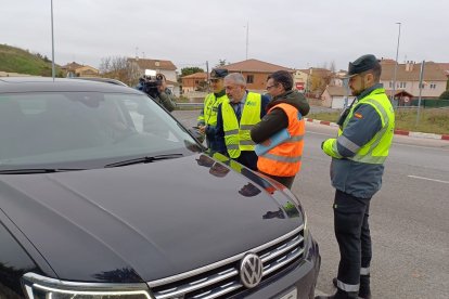 El  subdelegado del Gobierno en Burgos, Pedro de la Fuente, informó a los conductores.