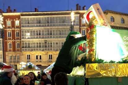 Recogida de juguetes de la Cofradía de la Santa Columna en la Navidad de 2023.