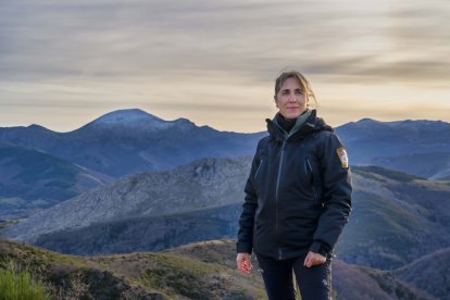Begoña Almeida, de la Fundación Oso Pardo, esta bióloga se encarga de la protección del oso en la montaña palentina.