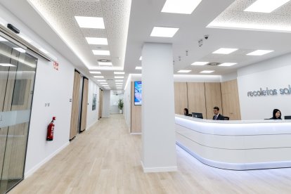 Instalaciones en Virgen del Manzano, uno de los centros de Recoletas Salud en Burgos.