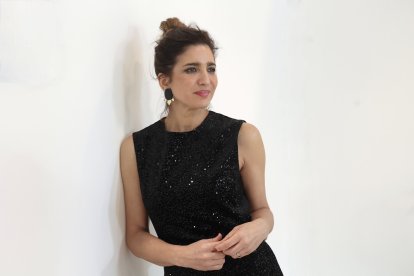 La actriz segoviana Lucía Jiménez, nominada a los premios Goya al mejor cortometraje de ficción por su debut como directora con 'El trono'