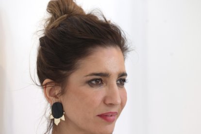 La actriz segoviana Lucía Jiménez, nominada a los premios Goya al mejor cortometraje de ficción por su debut como directora con 'El trono'