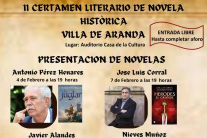 Certamen literario de novela histórica Villa de Aranda