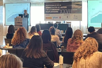 Celebración de las XXVII Jornadas de encuentro entre profesionales de la administración de Justicia y de la comunidad trasplantadora que se ha realizado del 26 al 28 de febrero en Santander (Cantabria).