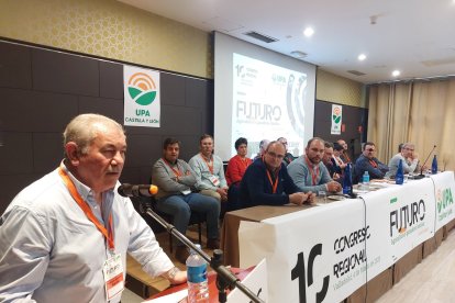 Aurelio González, reelegido Secretario General de UPA Castilla y León.