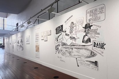 Exposición  'Un viaje de película por Castilla y León' en el Centro Cultural Miguel Delibes.