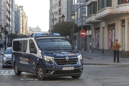 Imagen de un vehículo de la Policía Nacional.