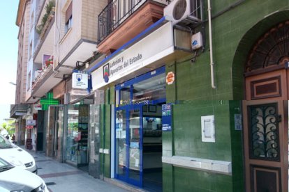 Imagen de la administración de lotería.