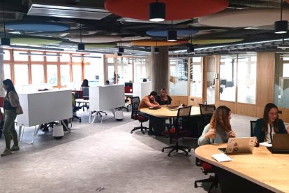 Edificio Nexo, sede de la Fundación Caja de Burgos.