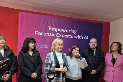 N su visita a la cooperativa Panacea en Ponferrada (León).