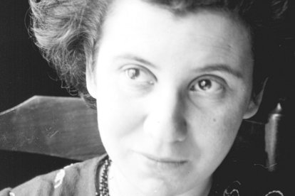 Retrato de Etty Hillesum.