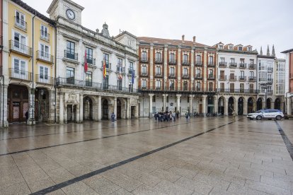 Edificio del Ayuntamiento de Burgos, en el número 1 de la plaza Mayor.