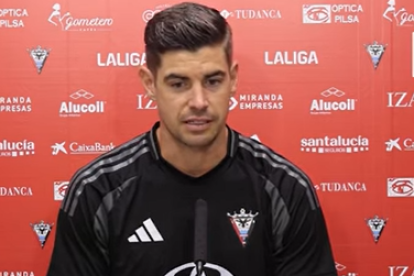 Raúl Fernández, durante la rueda de prensa.