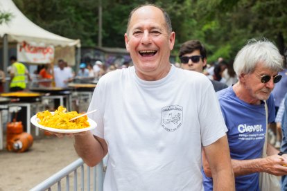 Instante de la Romería de la Virgen Blanca 2025.