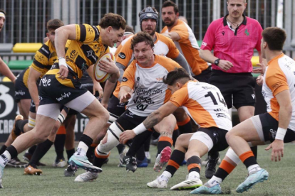 Facundo Díaz, durante un partido contra Les Abelles.