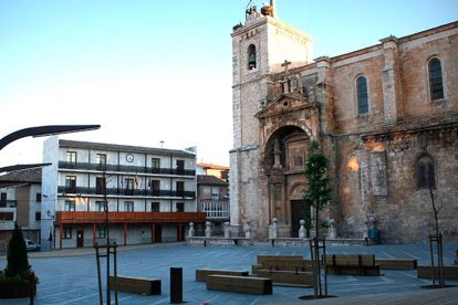 Plaza Mayor de Roa de Duero.