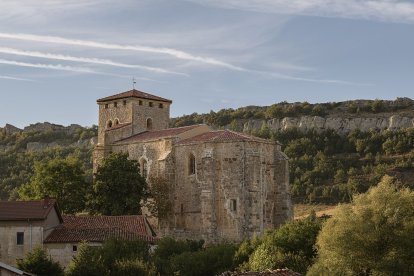 Iglesia gótica de Fuenteodra (Burgos).