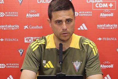 Alessio Lisci durante su comparecencia.