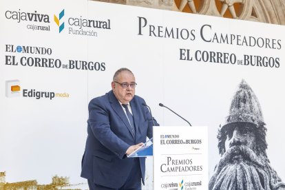 El consejero de Sanidad, Alejandro Vázquez, en un momento de su intervención.