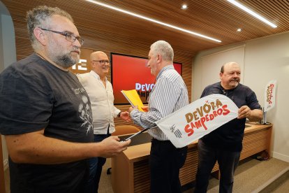 Un momento de la presentación de la oferta gastronómica de San Pedro, con iniciativas como 'Devora Sampedros' y los contenedores de Cuatro Reyes.