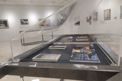 La exposición está en la Casa de Cultura de Aranda