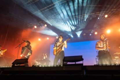 Imagen del concierto de La M.O.D.A.