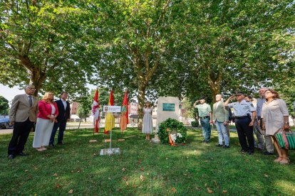 Imagen del homenaje a Miguel Ángel Blanco.