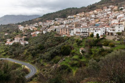 Archivo - Vista de Pedro Bernardo, a 1 de marzo de 2025, en Pedro Bernardo, Ávila, Castilla y León (España). 