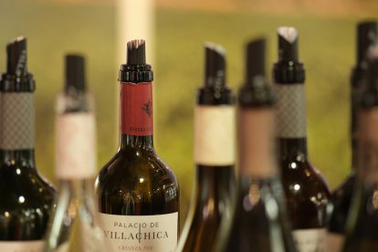 Archivo - Botellas de vino en Fenavin.