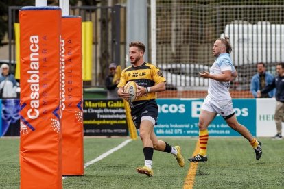 Noah Cepeda, en su etapa anterior en el Recoletas Burgos Caja Rural.