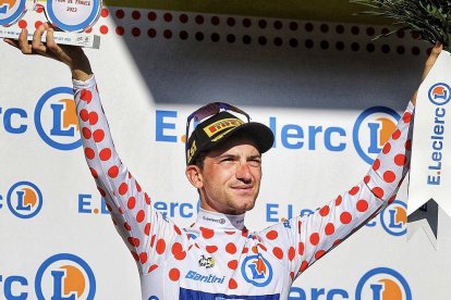 El escalador del Lidl Giulio Ciccone.