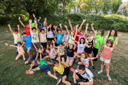 Foto de grupo de los participantes en la semana del 4 de agosto.