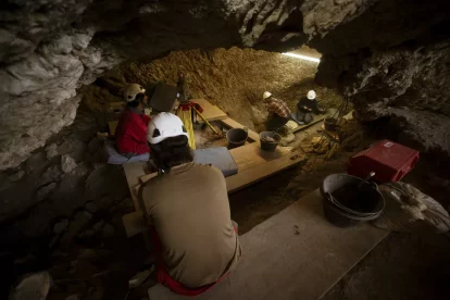 Imagen de excavaciones en Mirador.