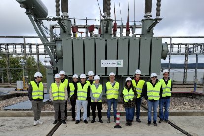 Imagen de la visita de los alumnos