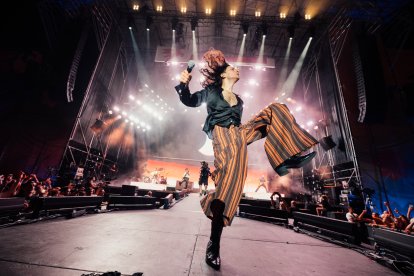 Imagen del concierto de Arde Bogotá.