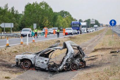 Imagen del lugar del accidente.