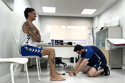 Los jugadores se sometieron al reconocimiento médico este pasado fin de semana.