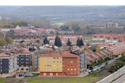 Vista general de la Barriada San Juan Bautista, anteriormente Barriada General Yagüe.