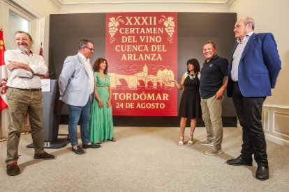 Presentación del certamen del Vino de Arlanza.