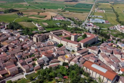 Vista aérea del Convento Santo Domingo de Caleruega