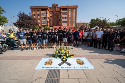 La Vuelta Ciclista Junior a la Ribera del Duero rinde homenaje a Iván Meléndez Luque, el corredor fallecido en su segunda etapa