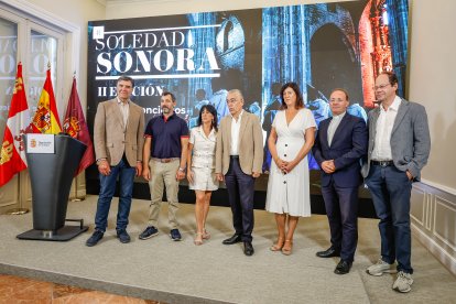 Instante de la presentación de la segunda edición del ciclo Soledad Sonora.