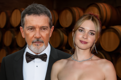 Antonio Banderas y Stella del Carmen.
