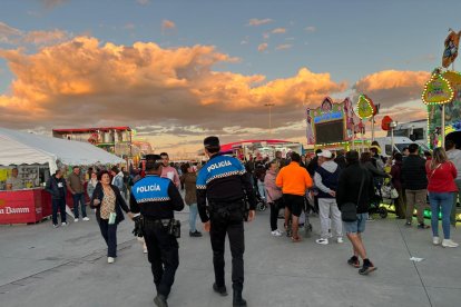 Refuerzo policial en fiestas de Aranda