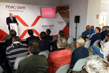 El viceconsejero de Economía y Competitividad clausuró la presentación de la planta de amoniaco verde.