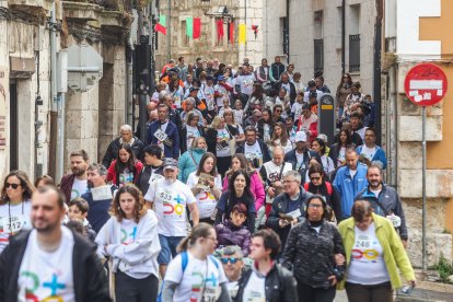 Éxito de participación en la primera Marcha Cidiana de Burgos dentro de la Semana Cidiana