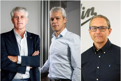 Fran Cardona, Bruno Arias y Carlos Abril