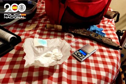 La Policía interviene 46 gramos de cocaína en un domicilio del centro-norte de Burgos