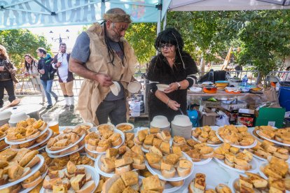 Instante del Día de la Exaltación de la Patatata de Tardajos.